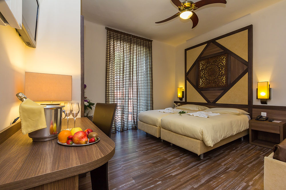 Camere Piano Asiatico - Hotel Riviera Melide Ticino