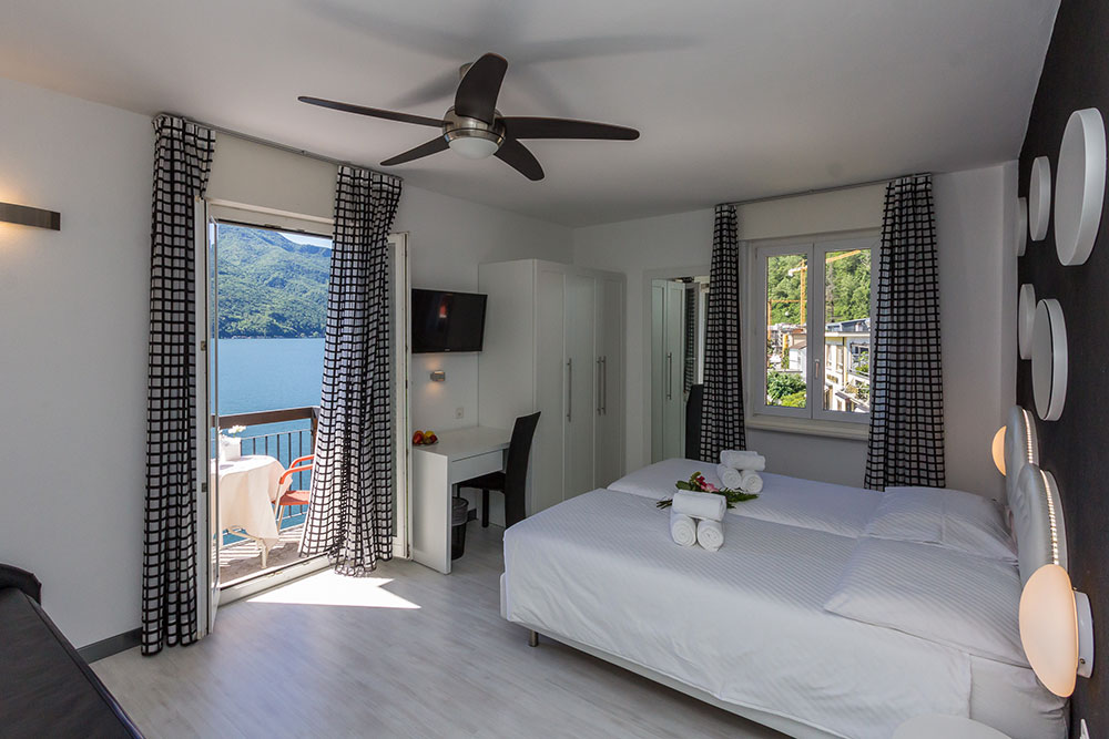 Camere Piano Moderno - Hotel Riviera Melide Ticino