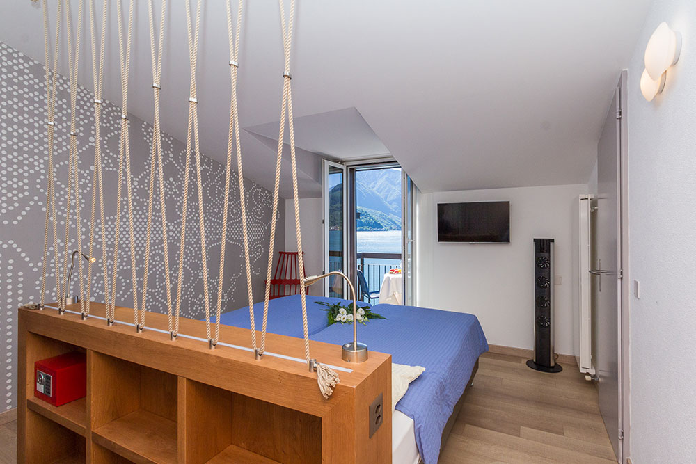 Camere Piano Nautico - Hotel Riviera Melide Ticino