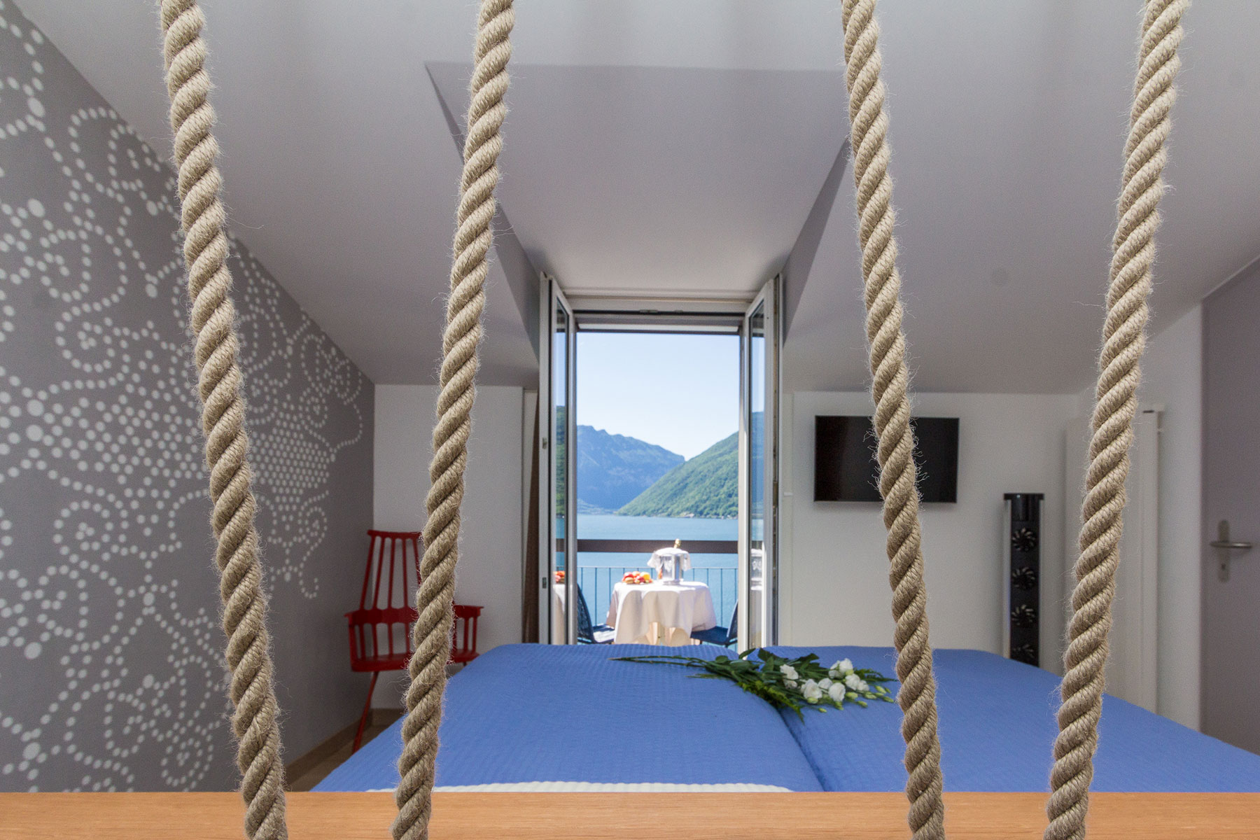 Camere Piano Nautico - Hotel Riviera Melide Ticino