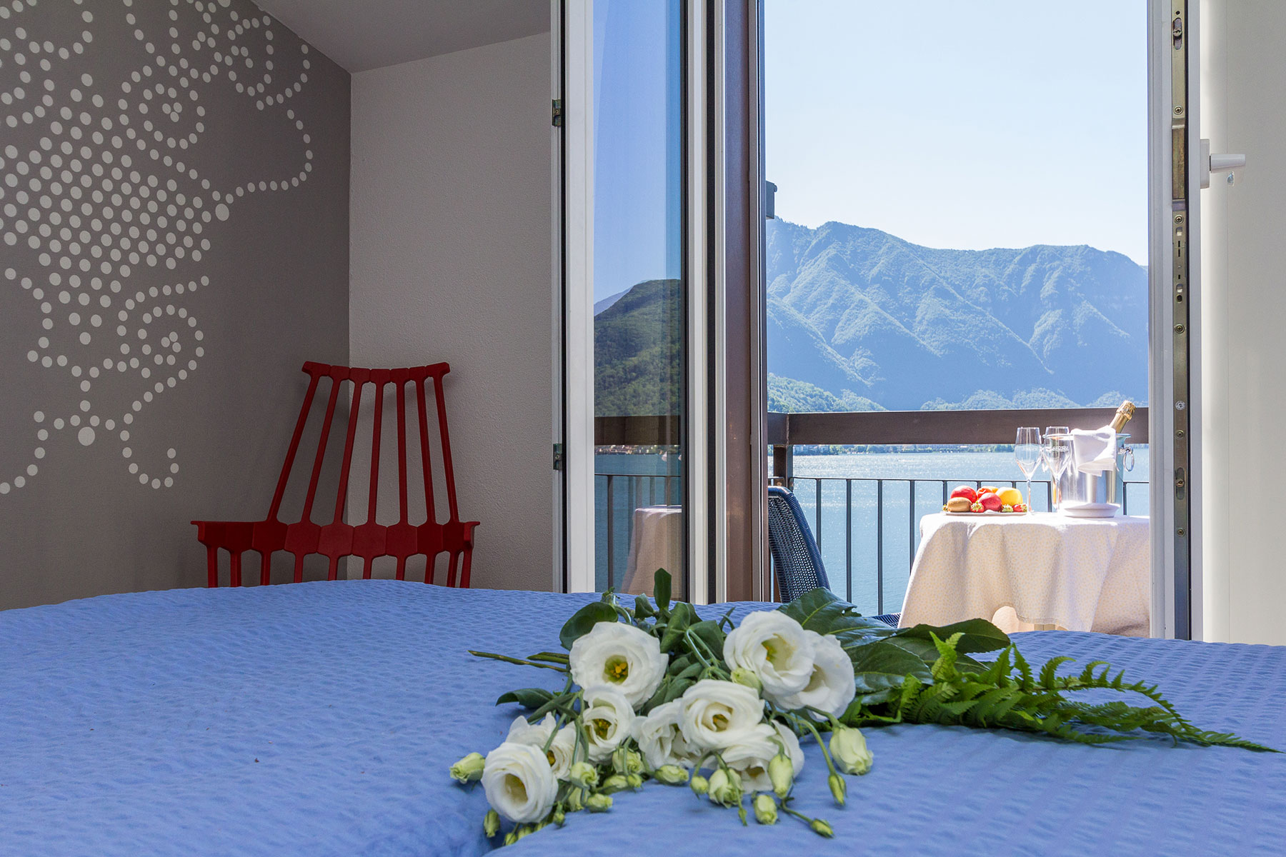 Camere Piano Nautico - Hotel Riviera Melide Ticino