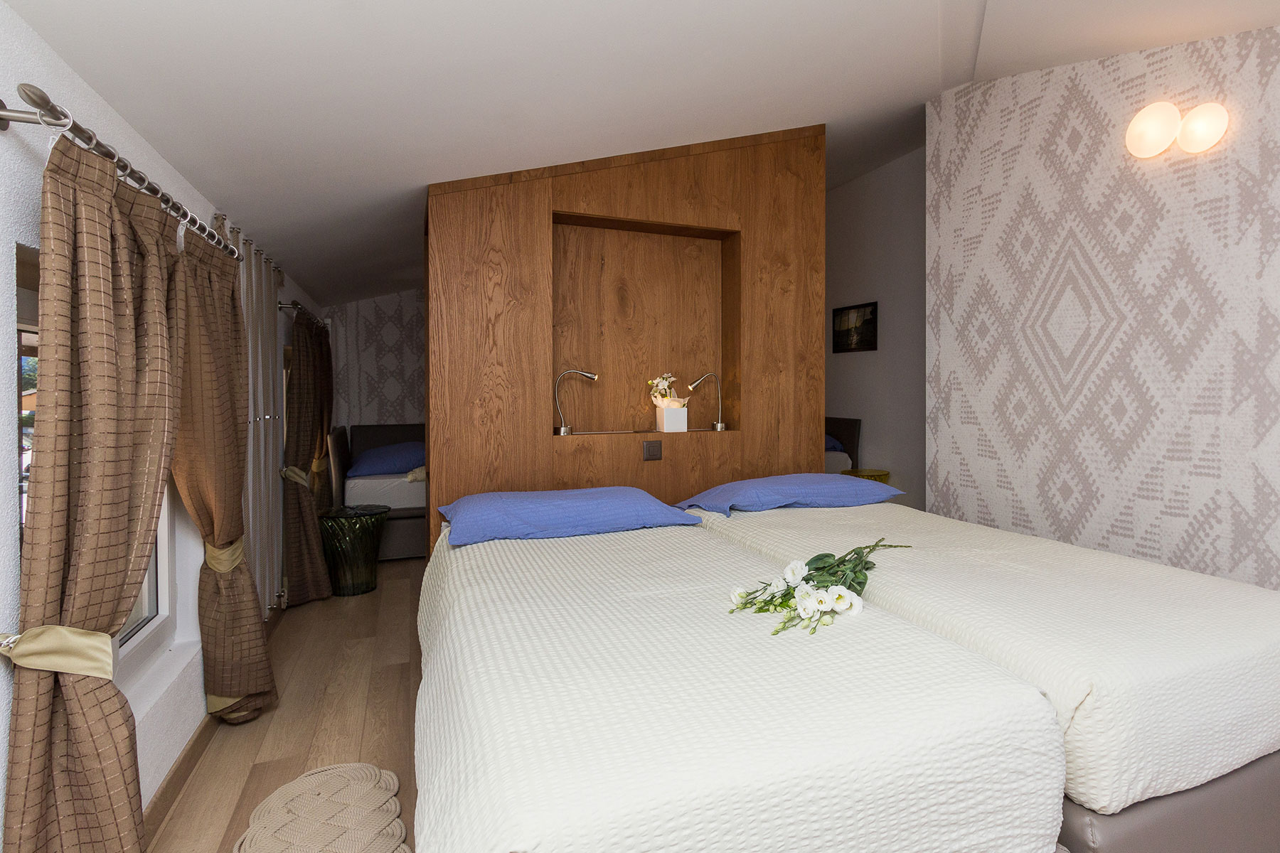 Camere Piano Nautico - Hotel Riviera Melide Ticino