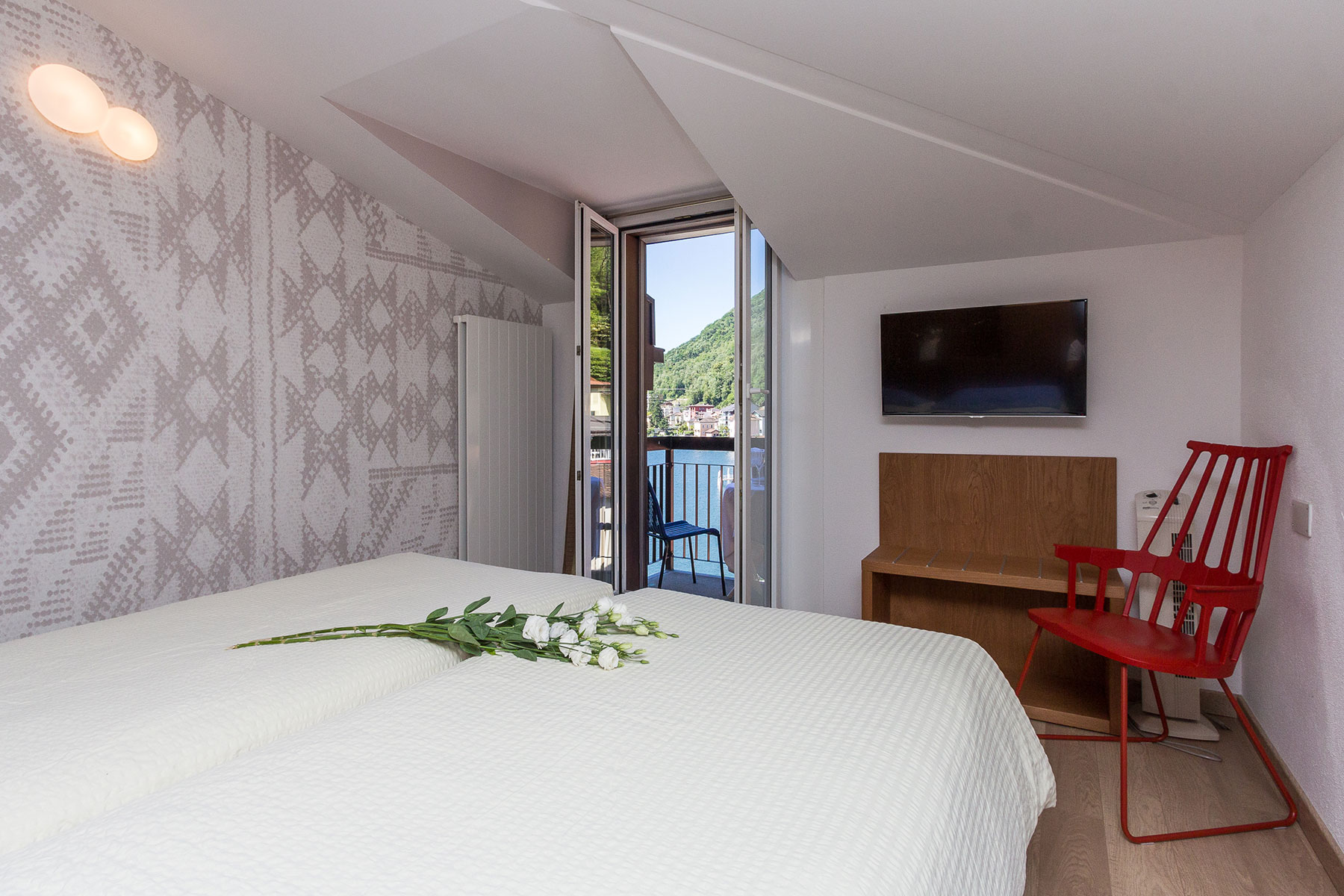 Camere Piano Nautico - Hotel Riviera Melide Ticino